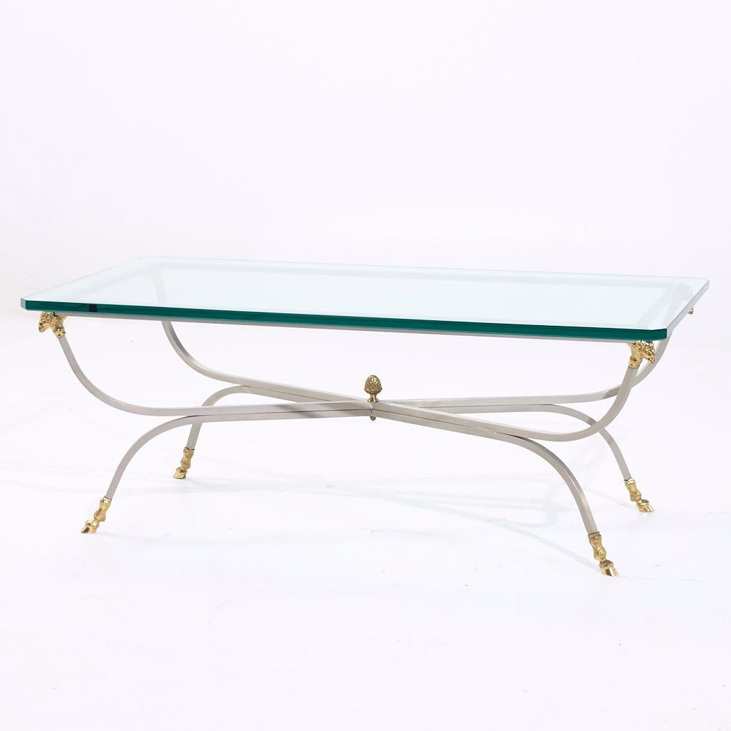 Moderne Table basse de style Maison Jansen en vente