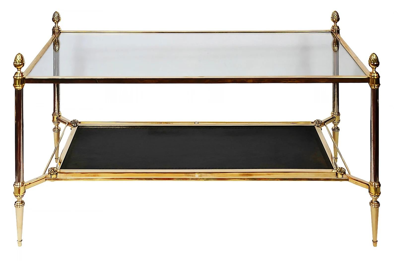 Table basse de style Maison Jansen Bon état - En vente à New York, NY