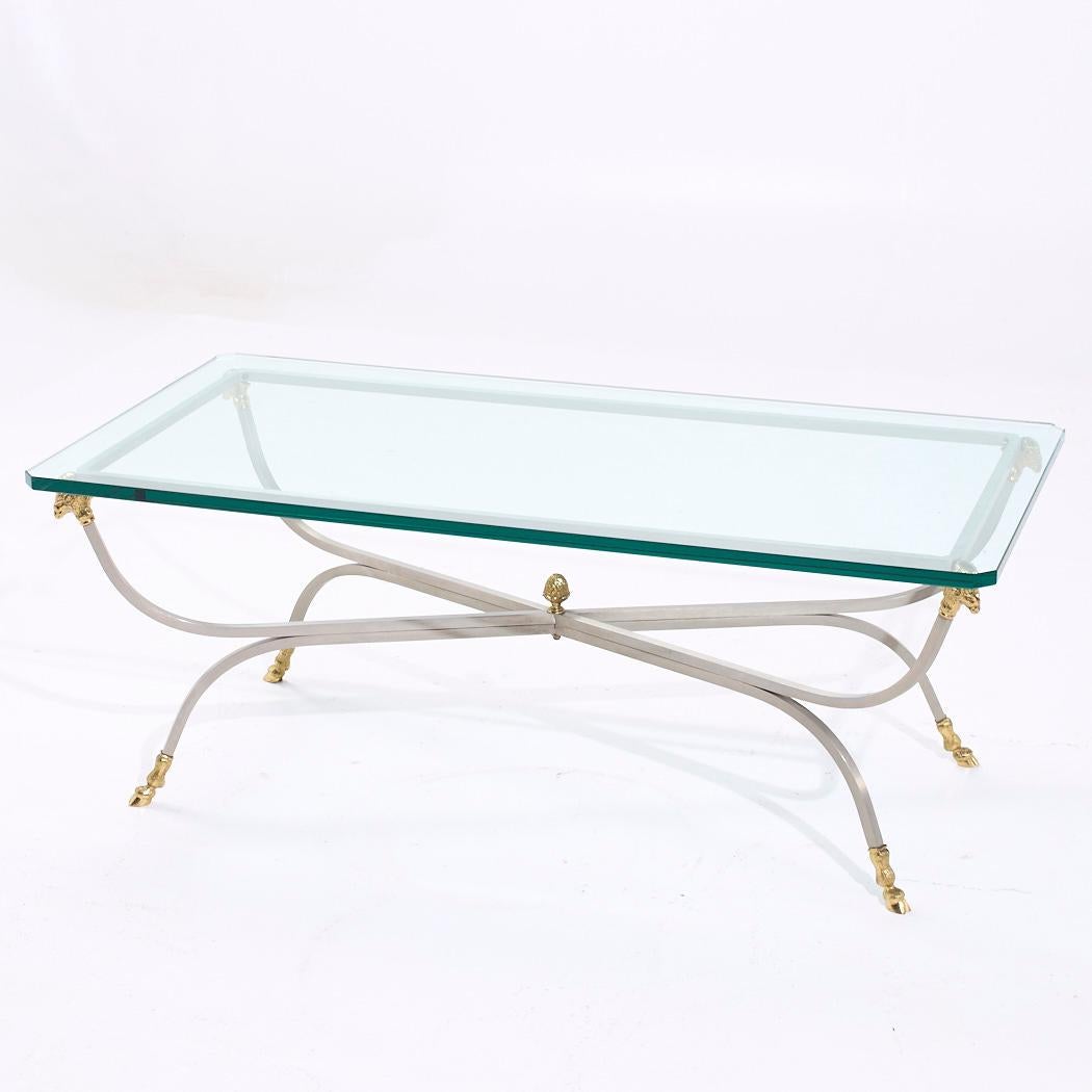 Fin du 20e siècle Table basse de style Maison Jansen en vente