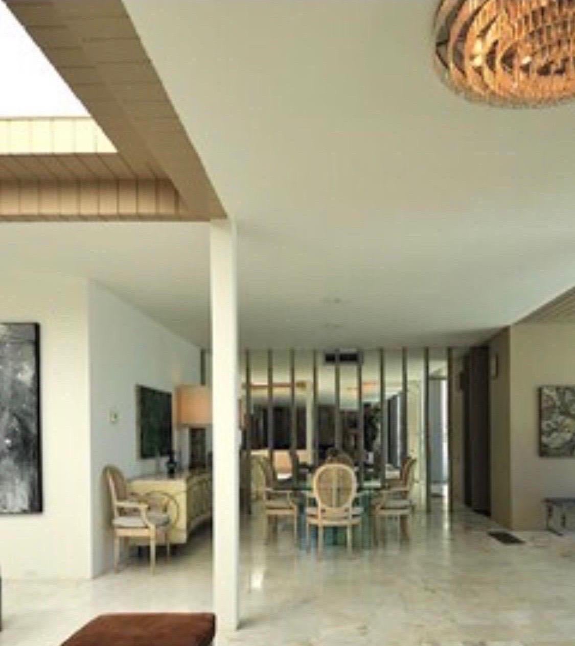 Chaises de salle à manger de style Maison Jansen Arthur Elrod Design Home Architectural Digest Bon état - En vente à Palm Springs, CA