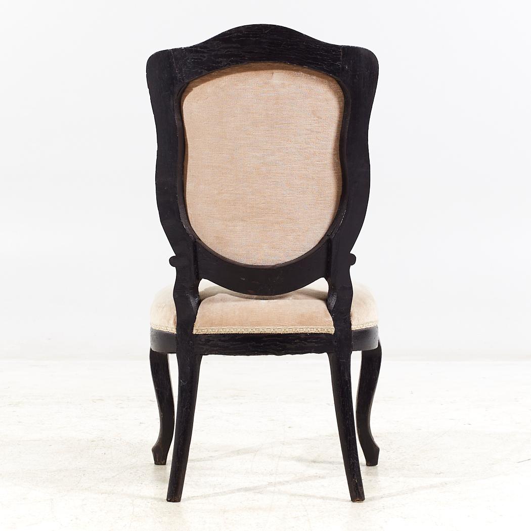 Maison Jansen Style French Dining Chairs - Set of 6 For Sale 1