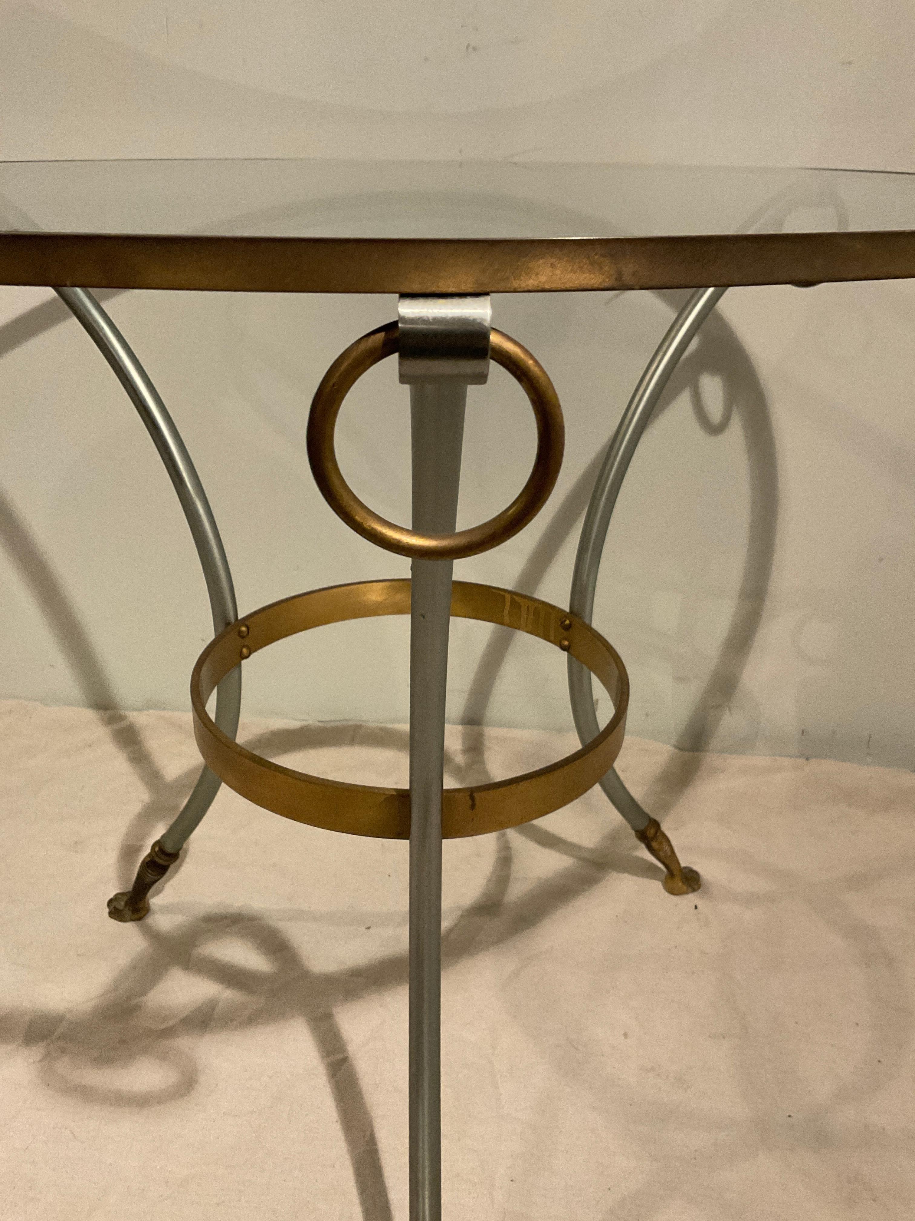 Late 20th Century  Maison Jansen Style Gueridon Table For Sale
