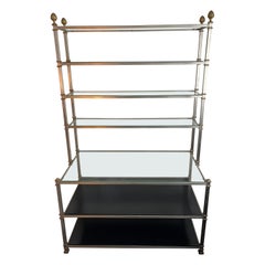 Maison Jansen Style Large Néoclassique Finition Gland Etagere ou Bibliothèque