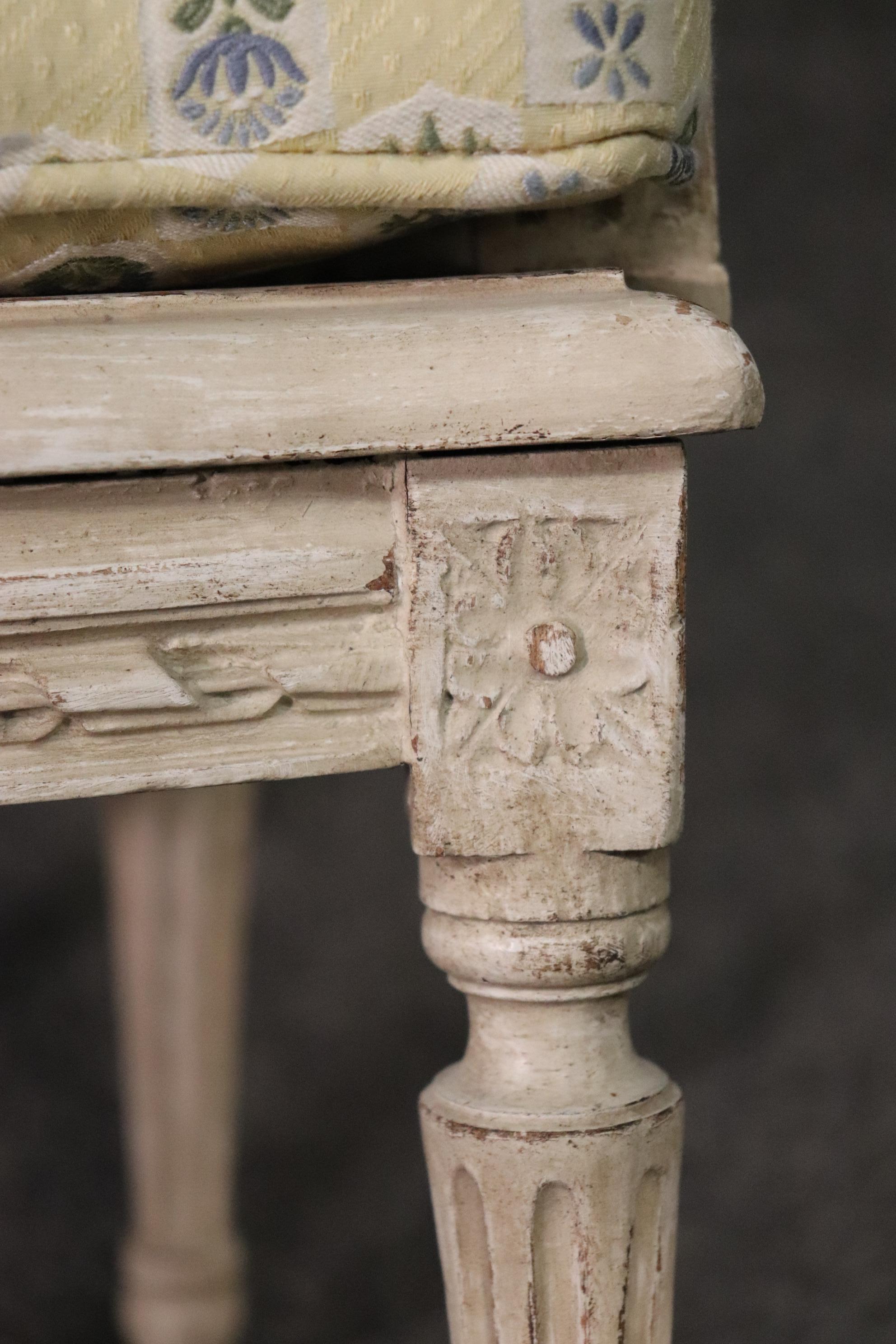 Maison Jansen Style Louis XVI Painted Childs Chair or Salesman's Sample 6