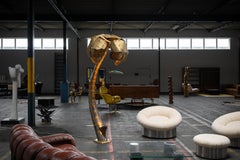 Maison Jansen style palmtree floor lamp France 1970s