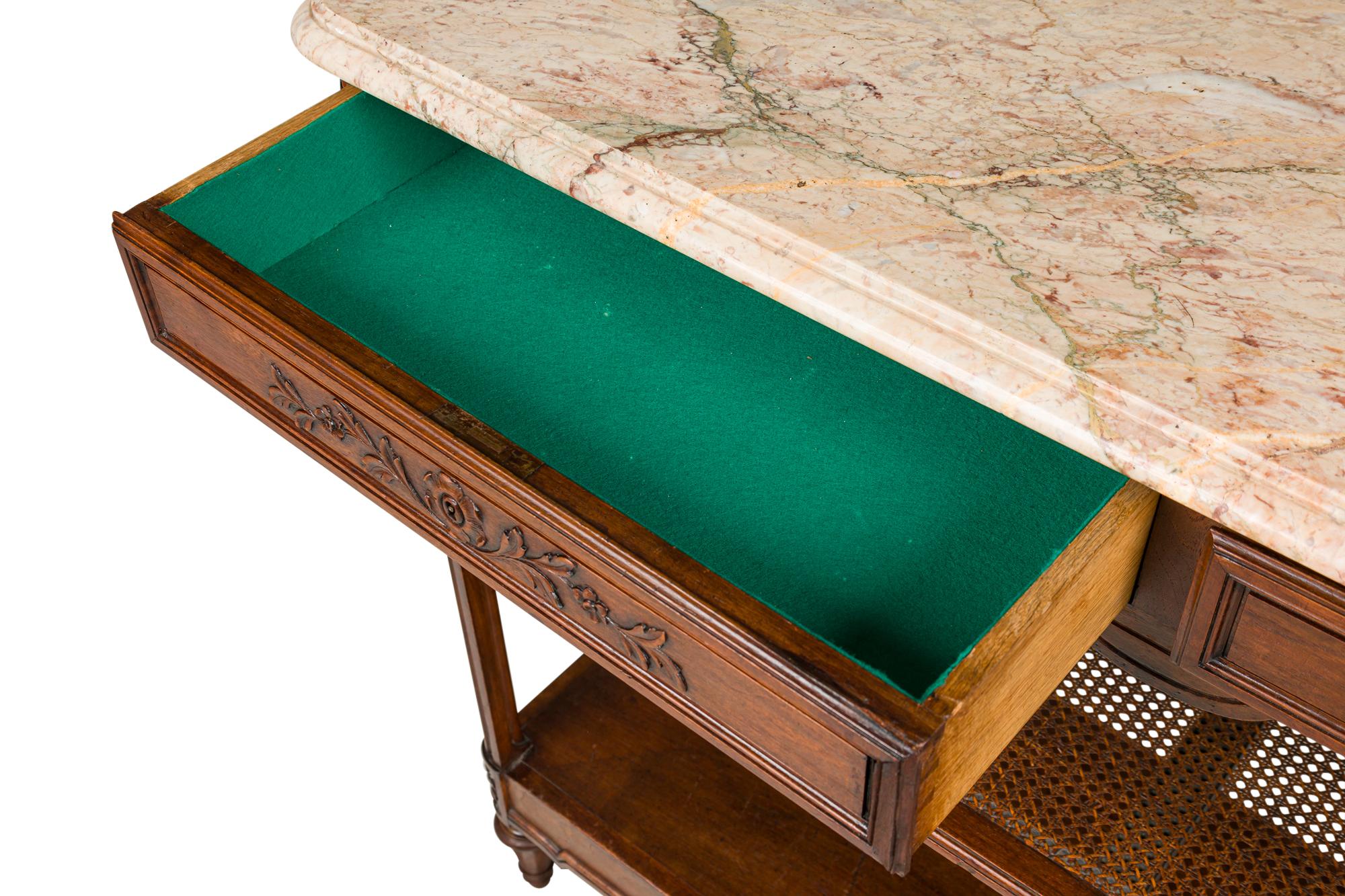 Mesa de servicio estilo Maison Jansen en venta 7