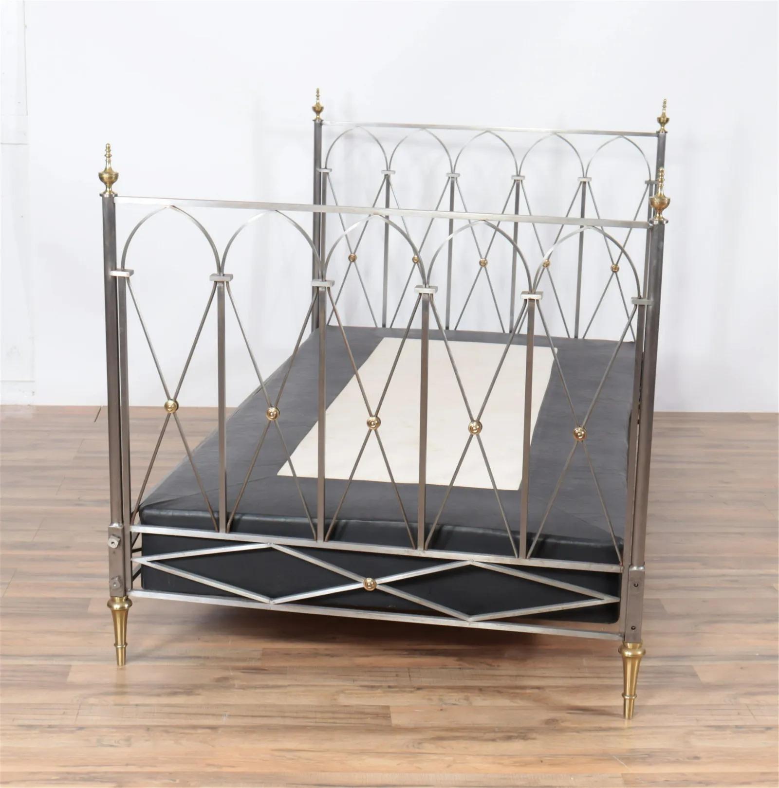brass daybed with trundle