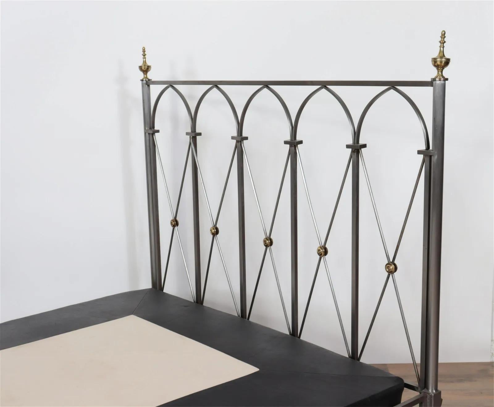 brass trundle bed