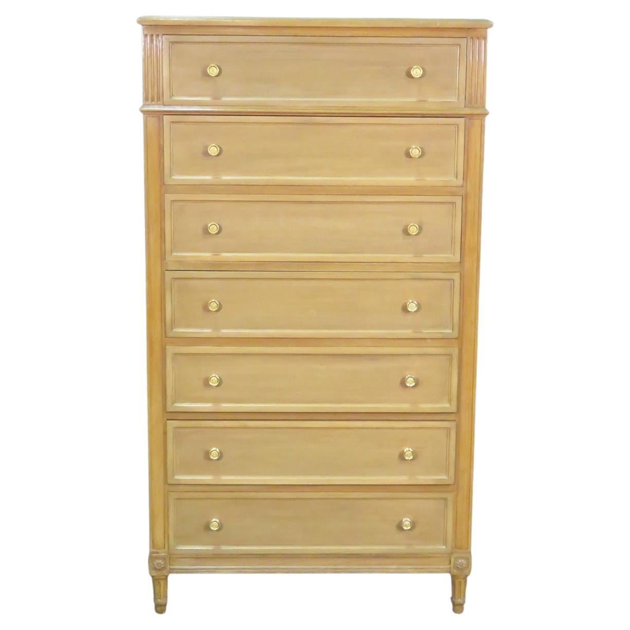 Maison Jansen Style Tall Chest of Drawers 1 of 2 Similar Chests