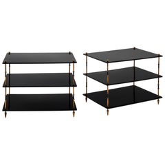 Maison Jansen Three Tiered Side Tables