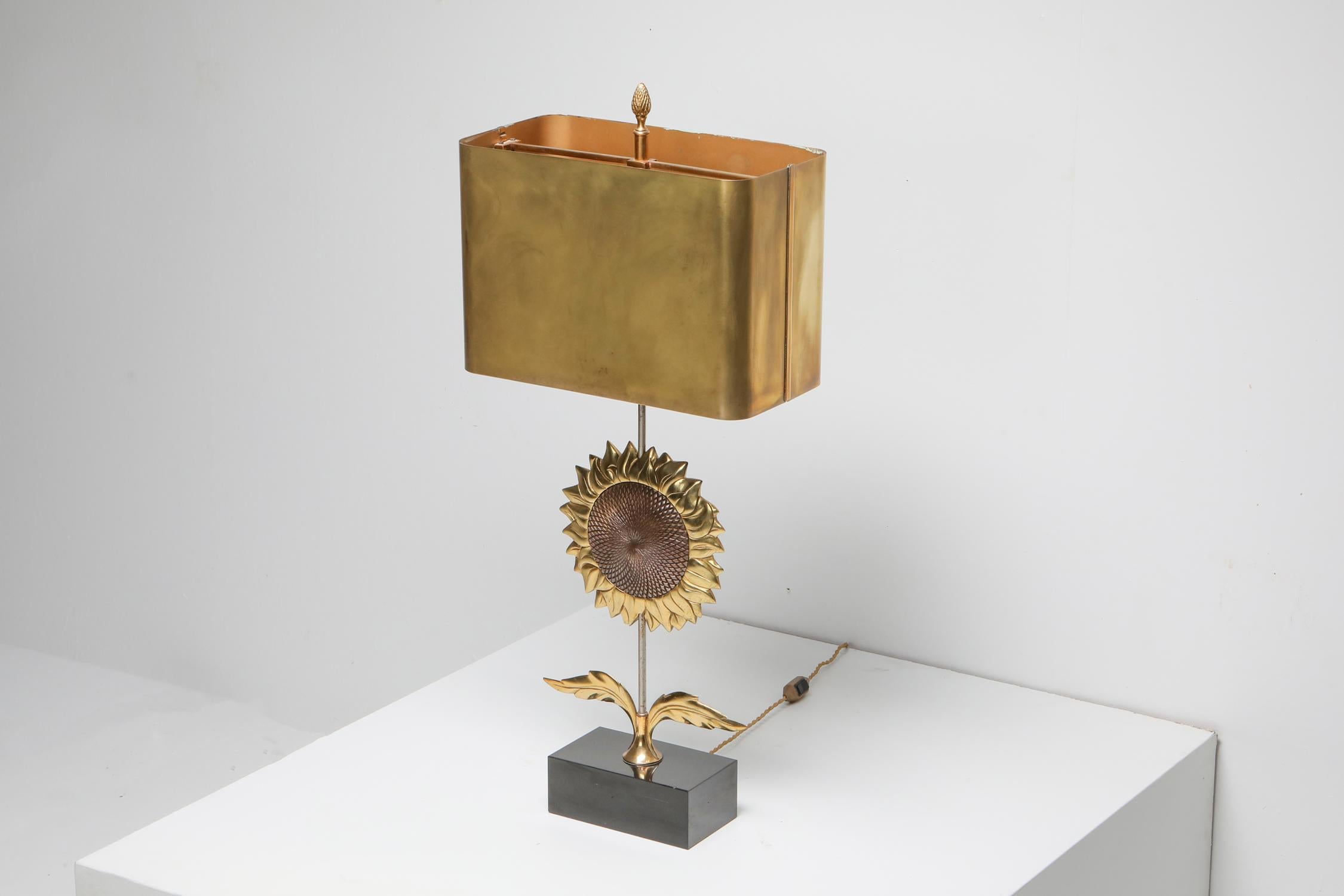 Maison Jansen 'tournesol' Lamp In Good Condition In Antwerp, BE