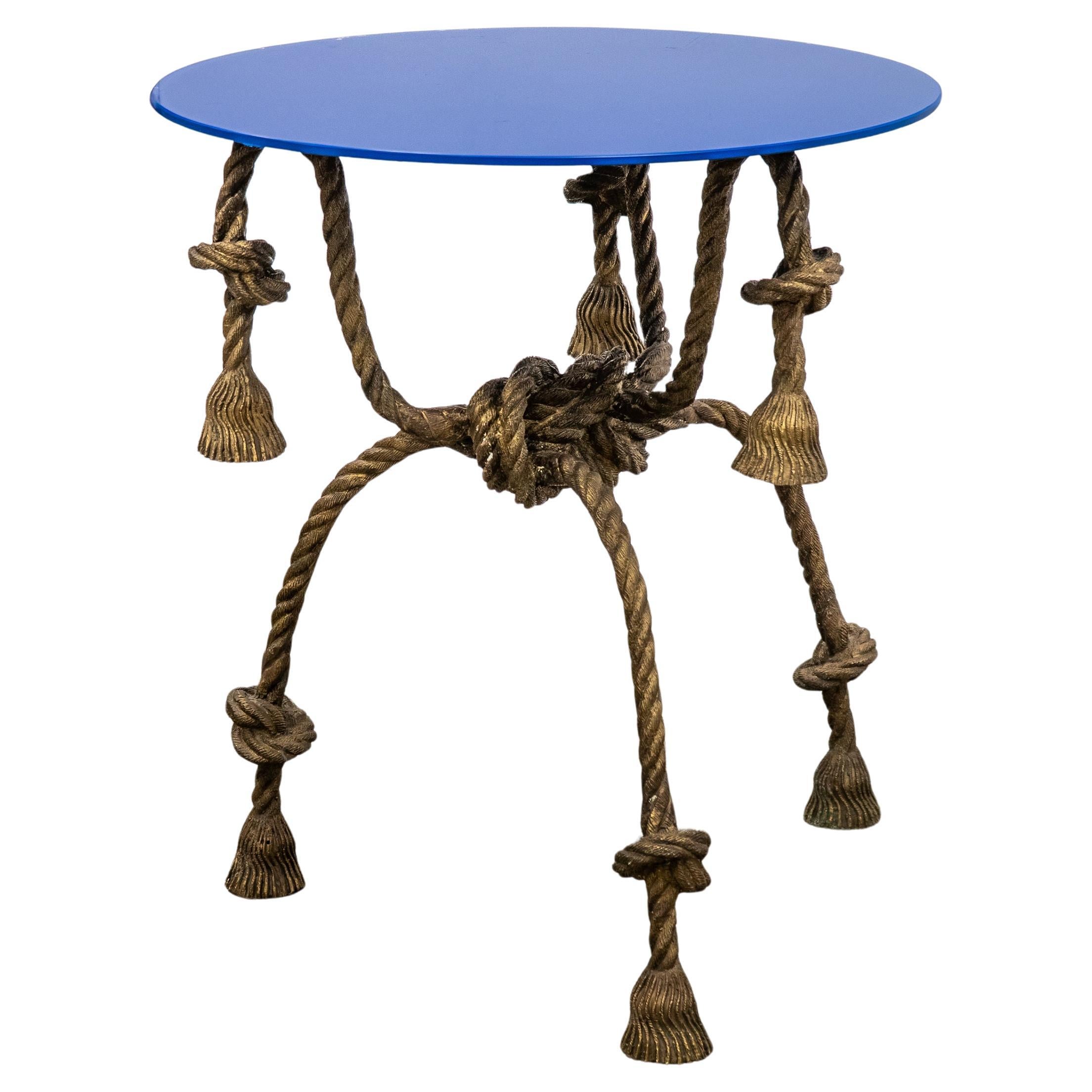 Maison Jansen Trompe L'Oeil Rope Table