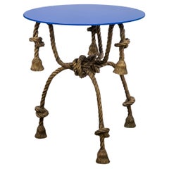 Maison Jansen Trompe L'Oeil Rope Table