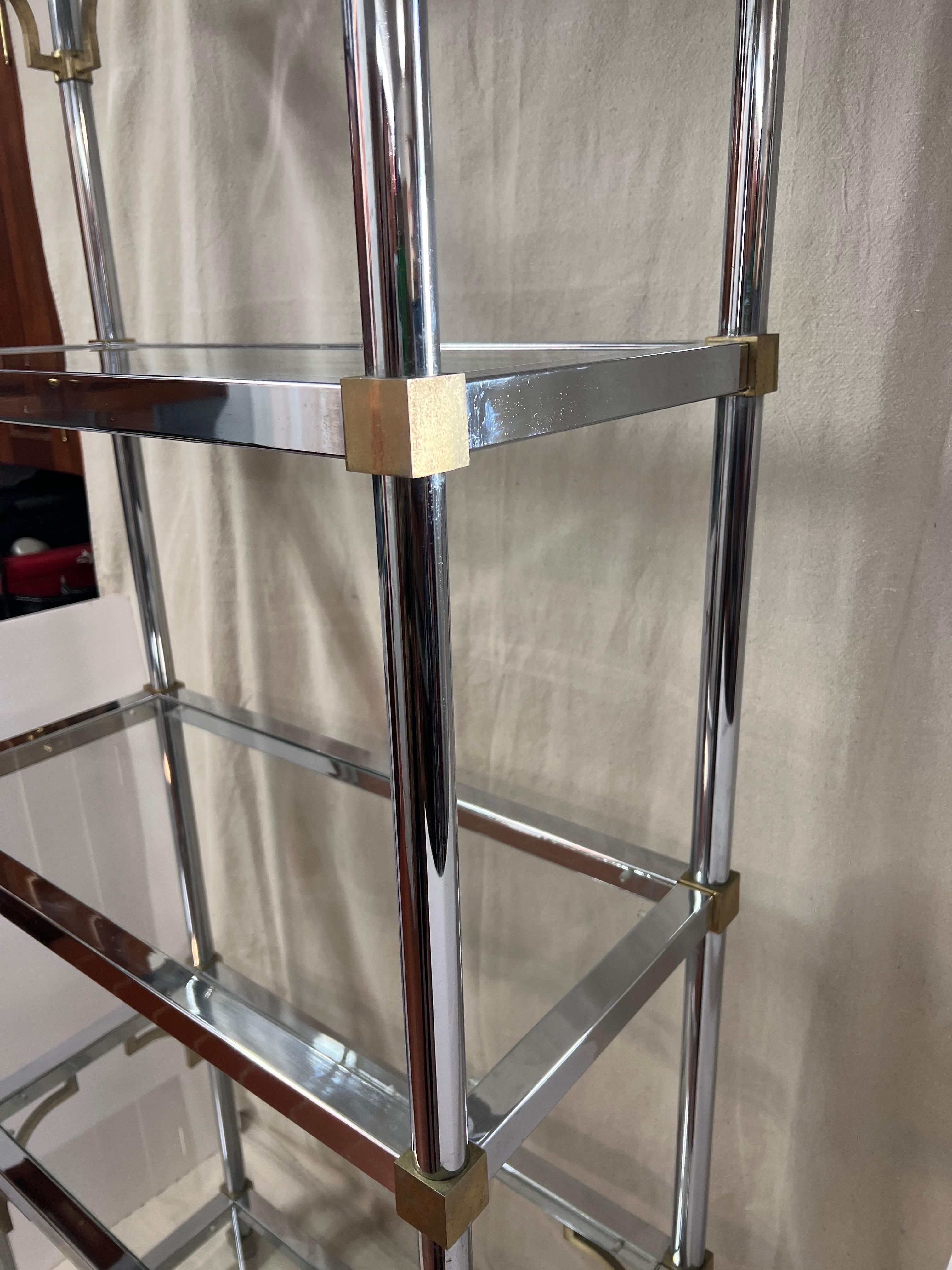 Maison Jansen Two-Tone Greek Key Etagere 12