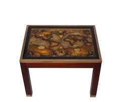 Maison Jansen World Map Coffee Table 1970s France