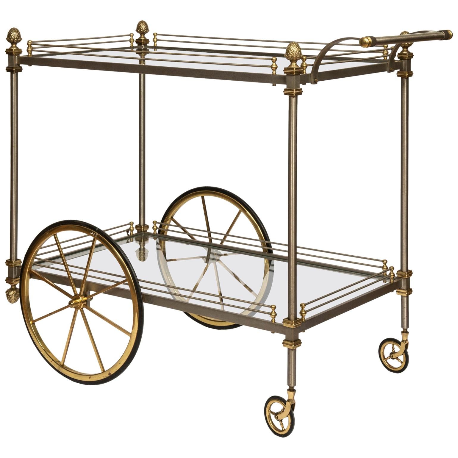 Maison Jensen Style Bar Cart Made in Italy