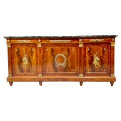 Maison Krieger - Empire Style Mahogany and Bronze Cabinet