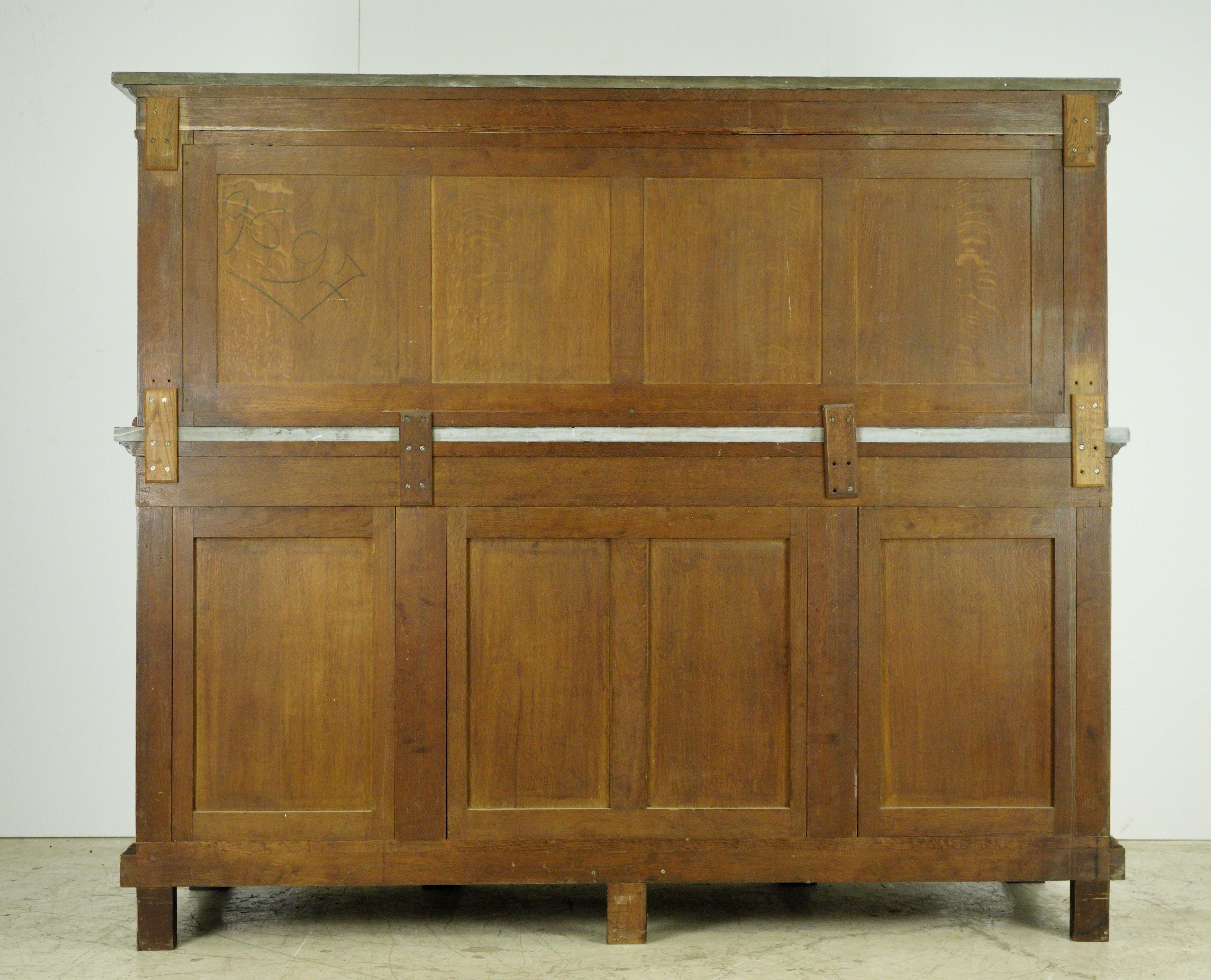 Maison Krieger Buffet Empire français Acajou Bronze doré en vente 10