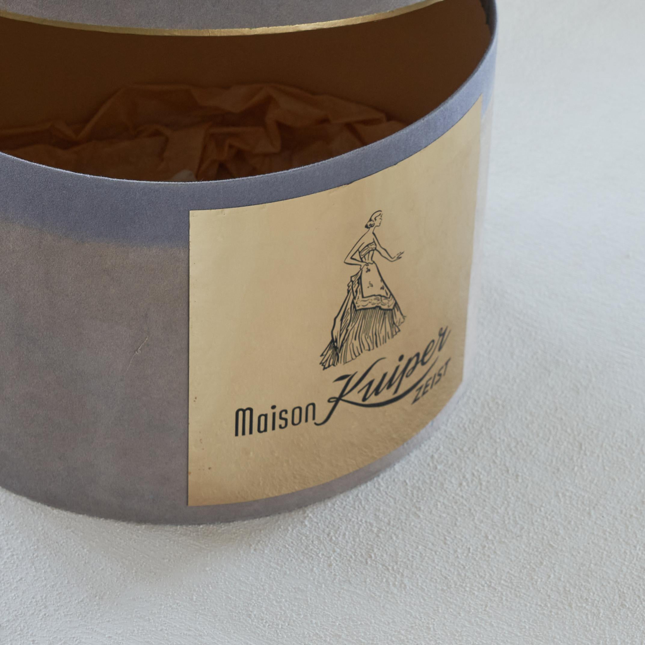 'Maison Kuiper' Ocelot Fur Hat, 1950s  In Good Condition For Sale In Tilburg, NL