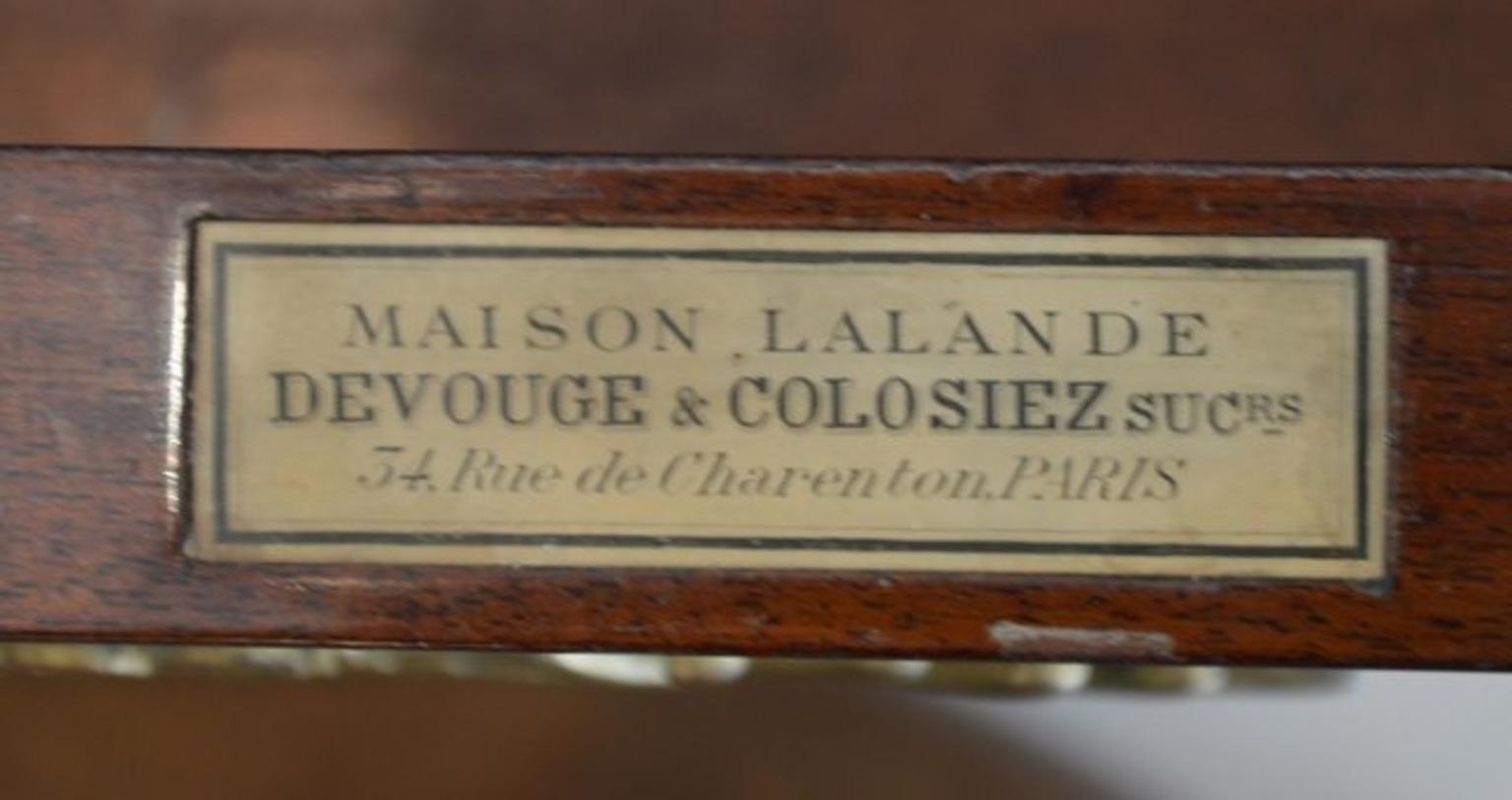 Maison Lalande Mahogany Library Furniture, Paris, 1890-1900 In Good Condition For Sale In West Palm Beach, FL