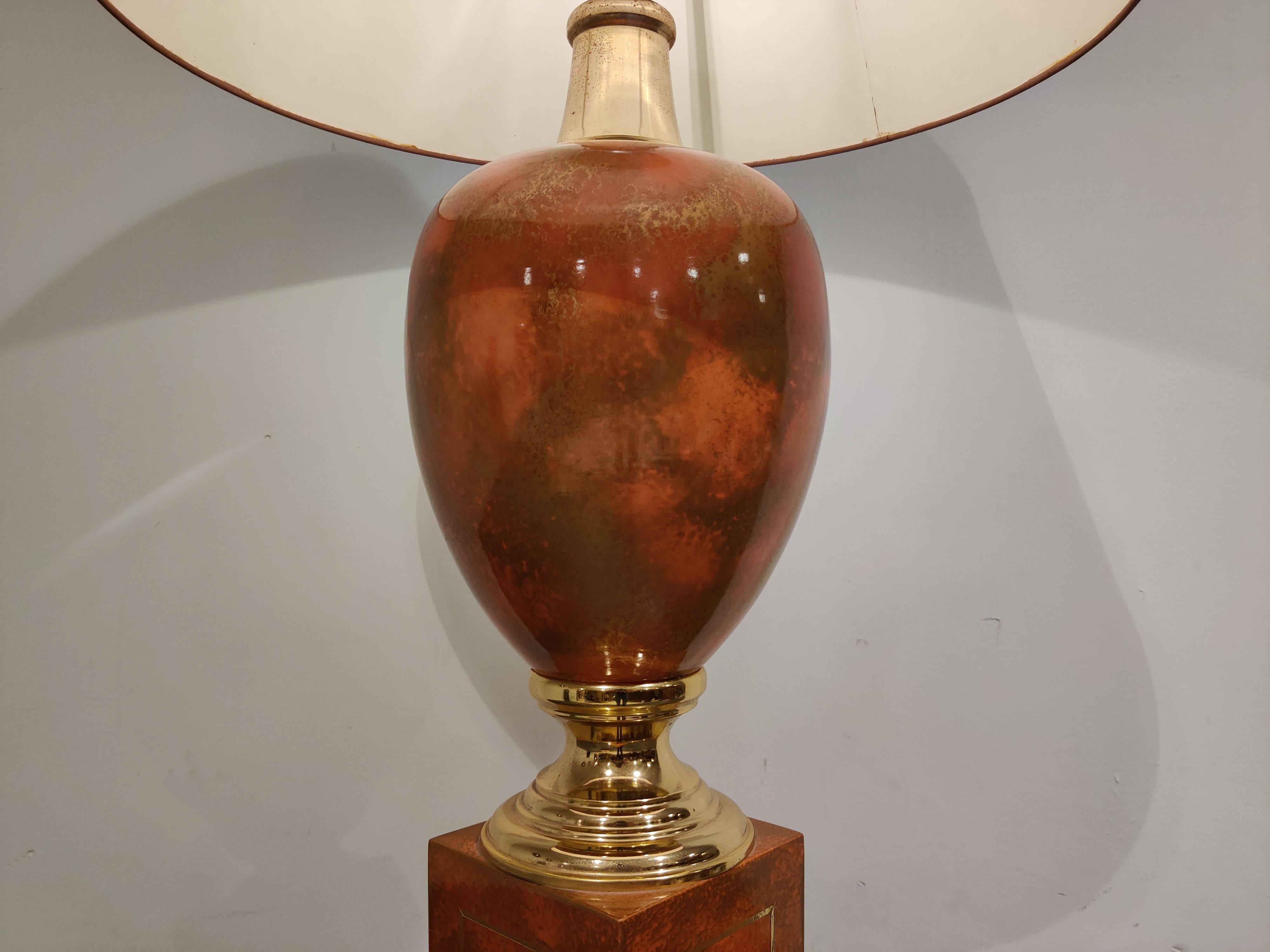 Maison Le Dauphin Floor Lamp, 1980s In Good Condition For Sale In HEVERLEE, BE