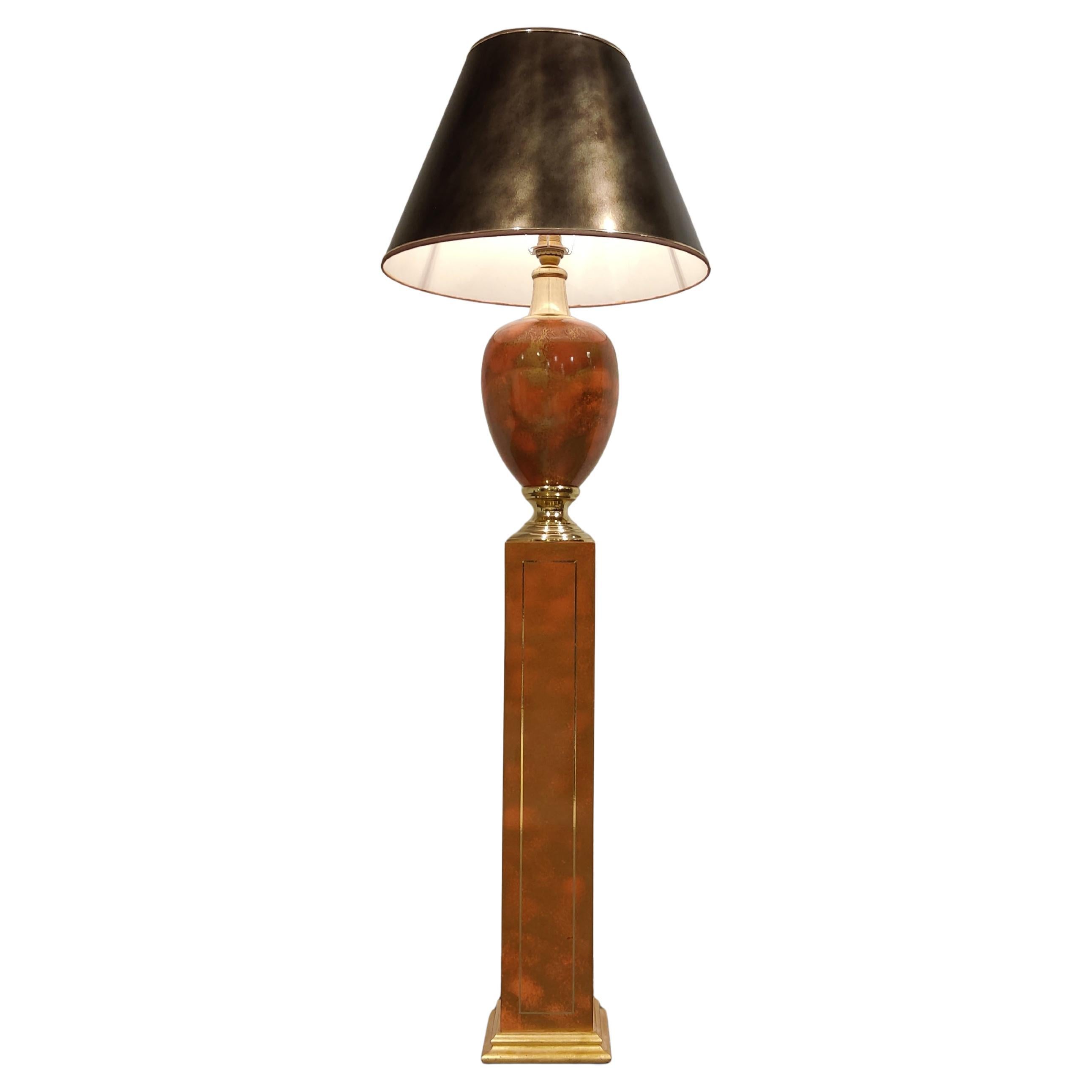 Lampada da terra Maison Le Dauphin, anni '80