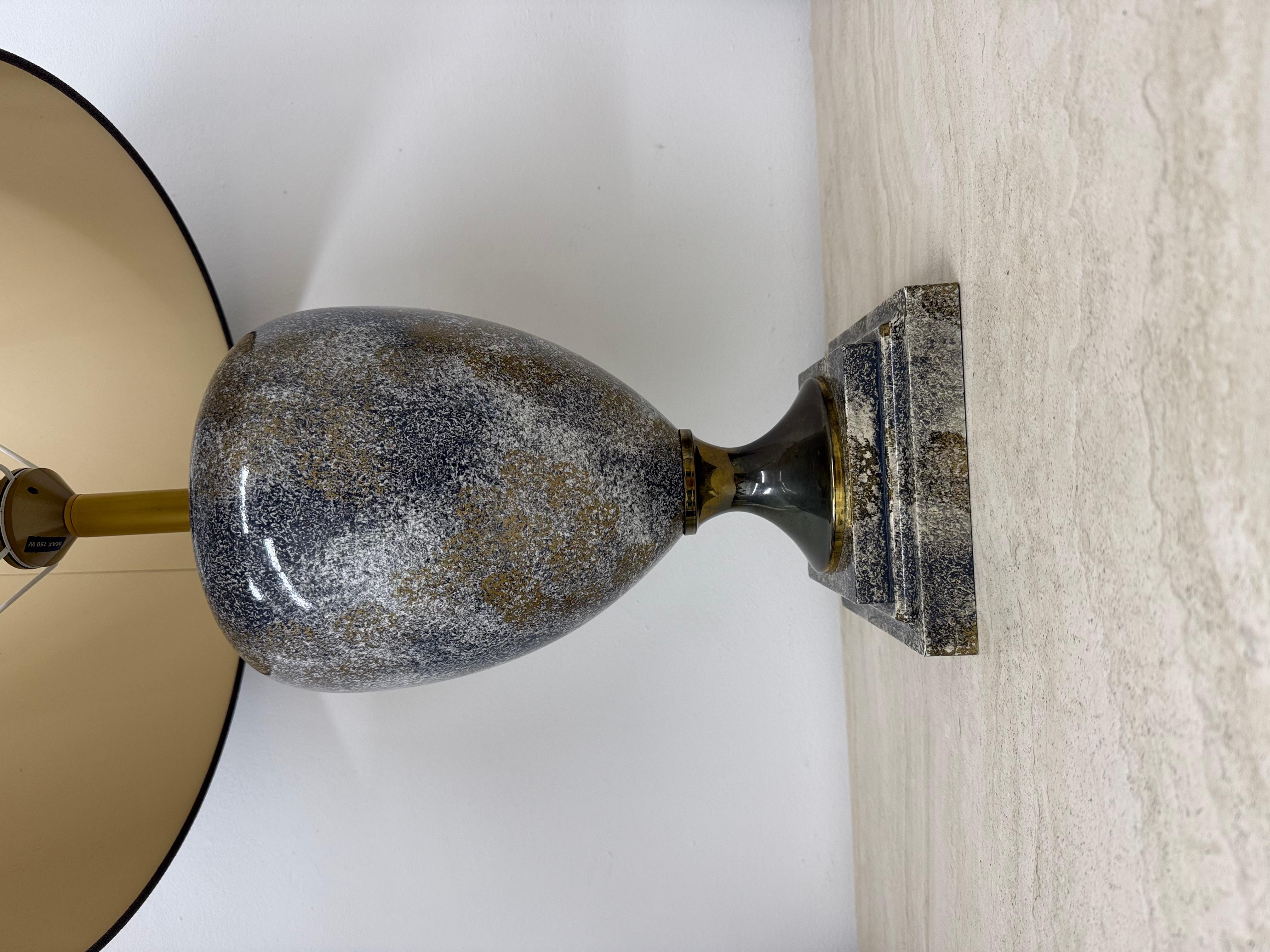 Lampada da tavolo Maison Le Dauphin , anni '80 Francia in vendita 6