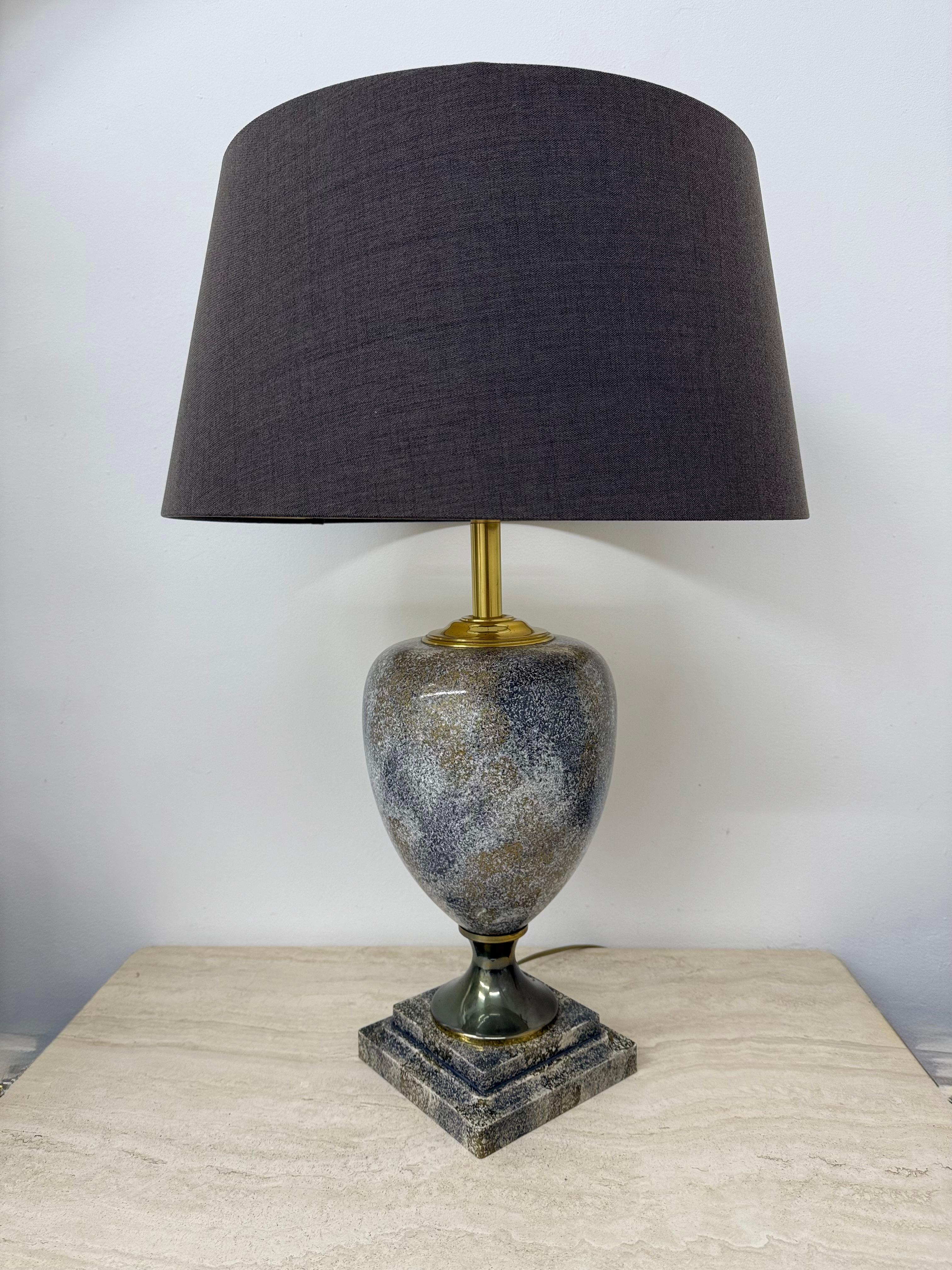 Lampada da tavolo Maison Le Dauphin , anni '80 Francia in vendita 11