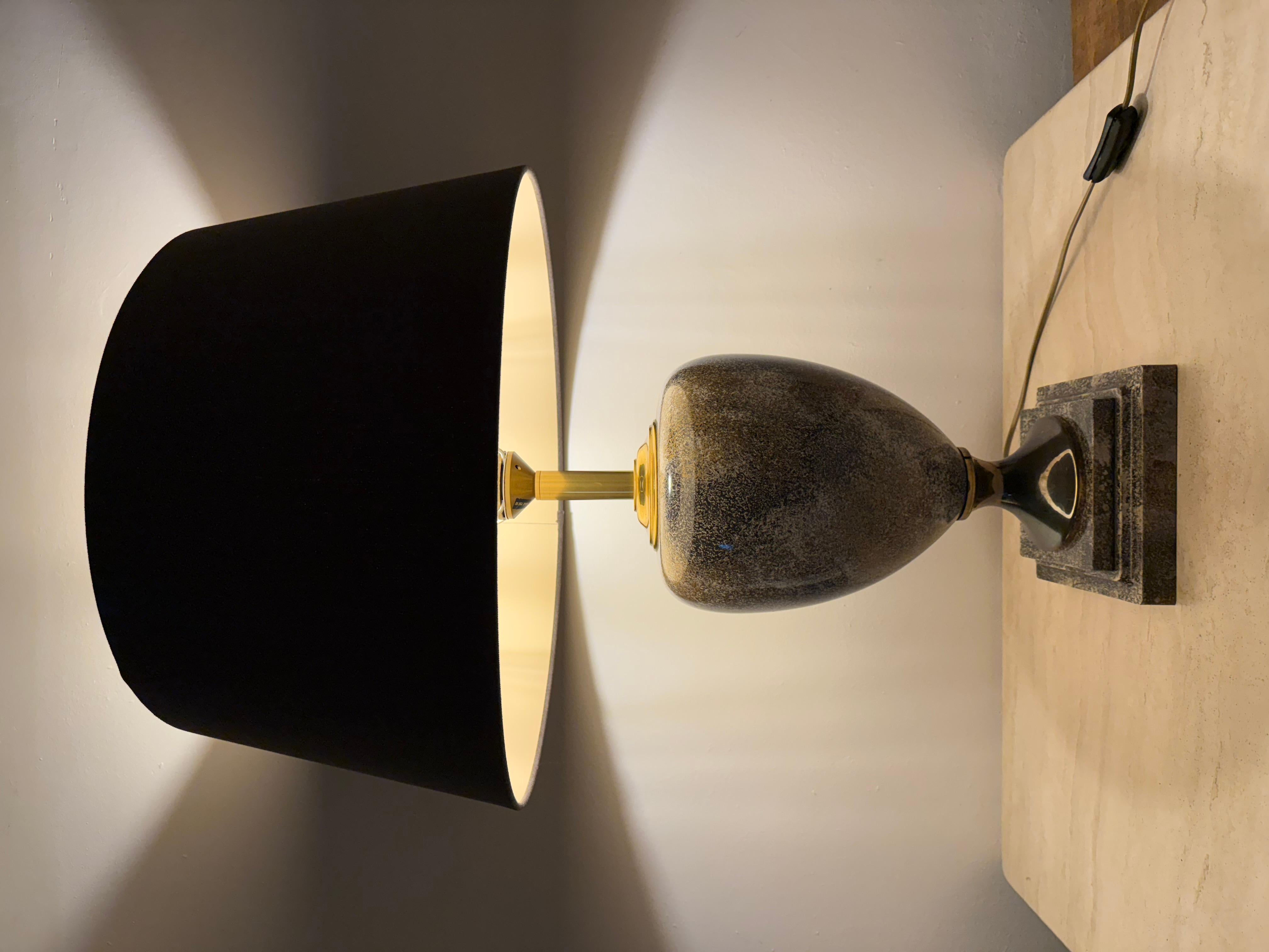 Mid-Century moderno Lampada da tavolo Maison Le Dauphin , anni '80 Francia in vendita