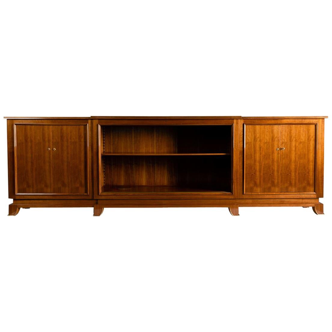 Maison Leleu, Sideboard Cabinet, France, 1956 For Sale