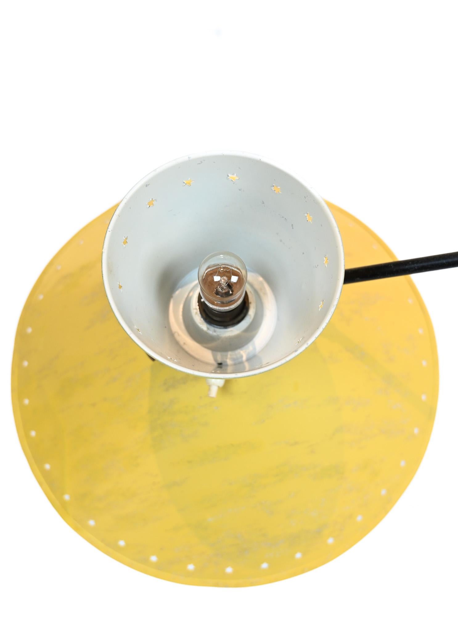 Lámpara de pared articulada Maison Lunel, Francia, años 50 en venta 8