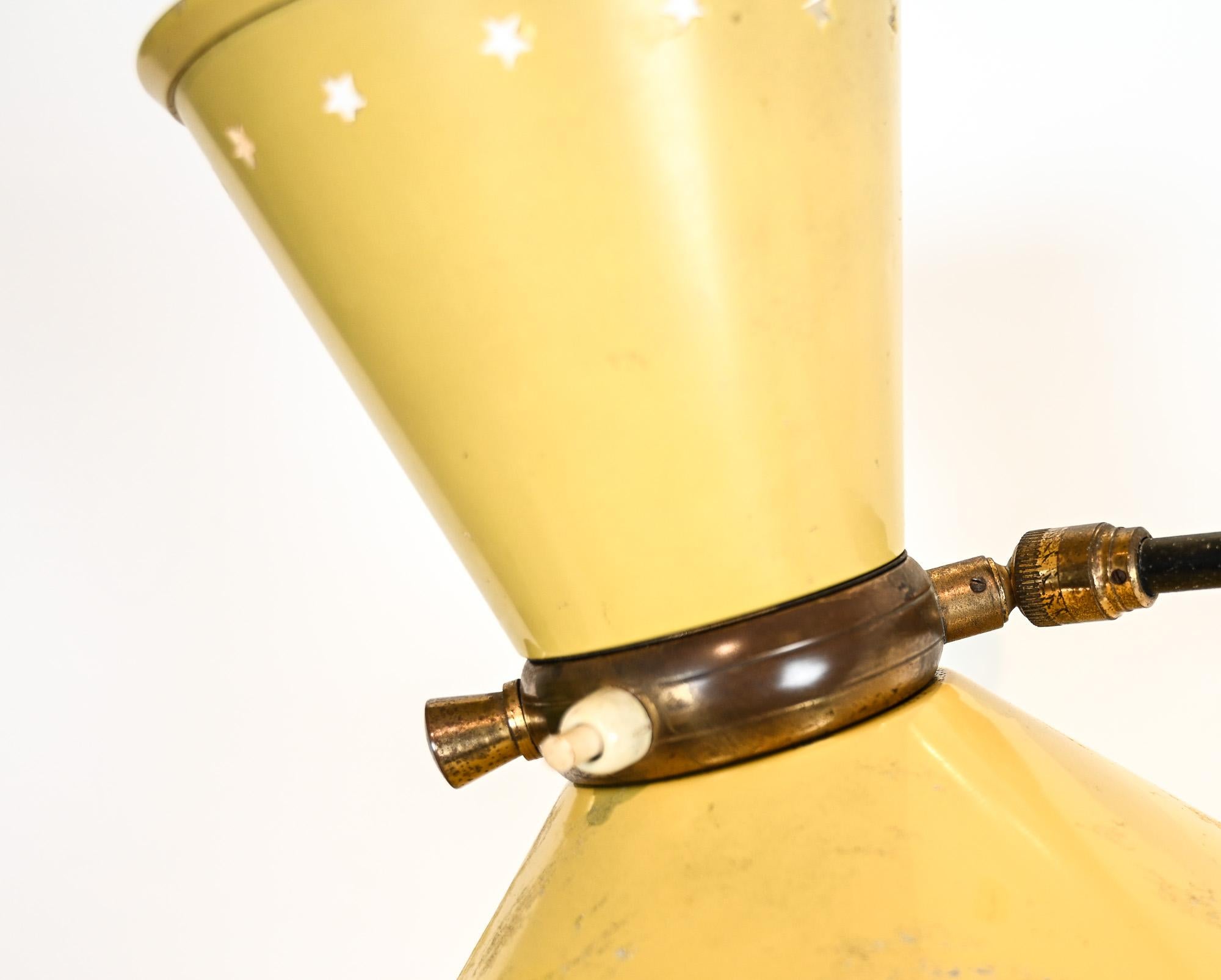 Lámpara de pared articulada Maison Lunel, Francia, años 50 siglo XX en venta