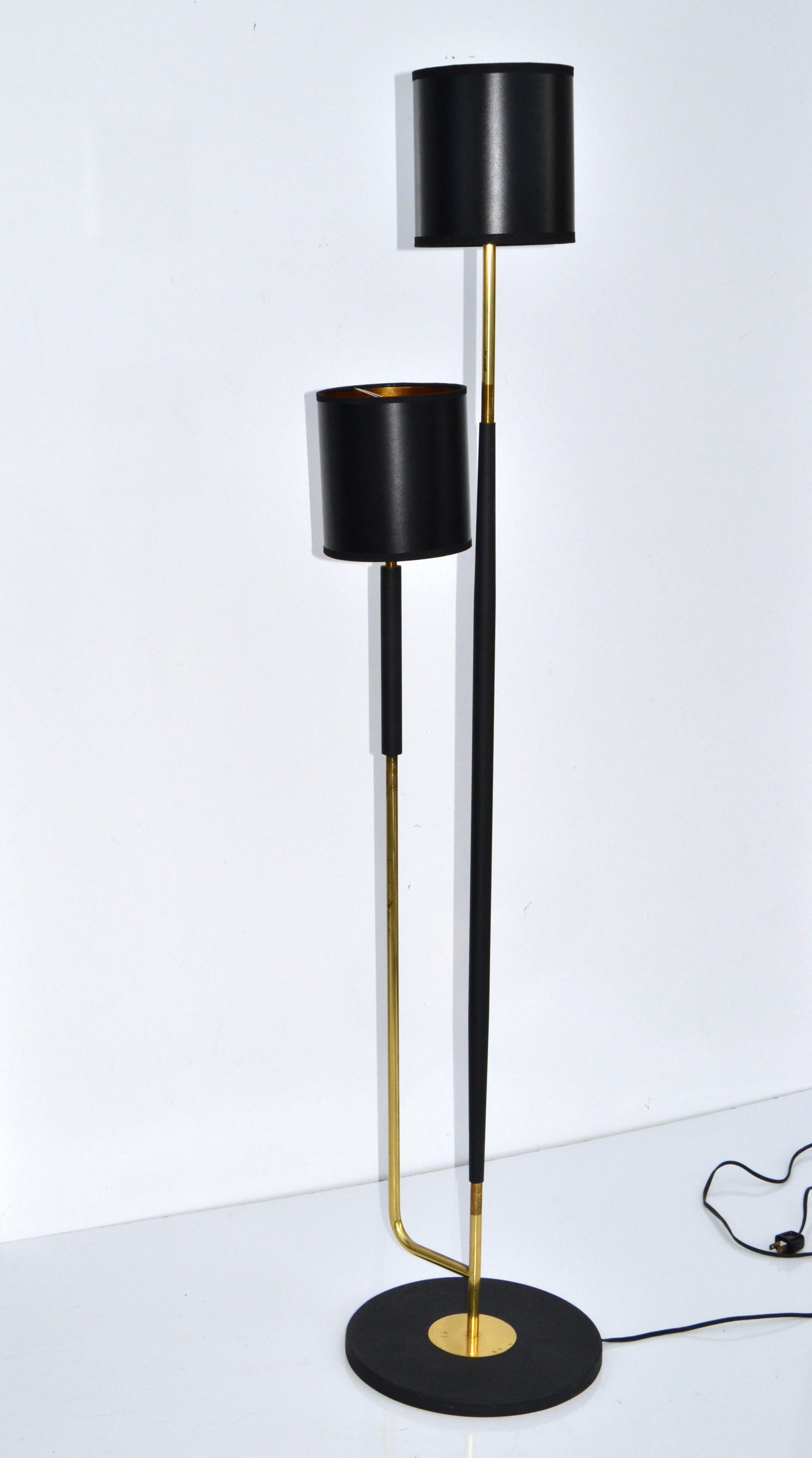 Maison Lunel French Floor Lamp In Good Condition For Sale In Miami, FL