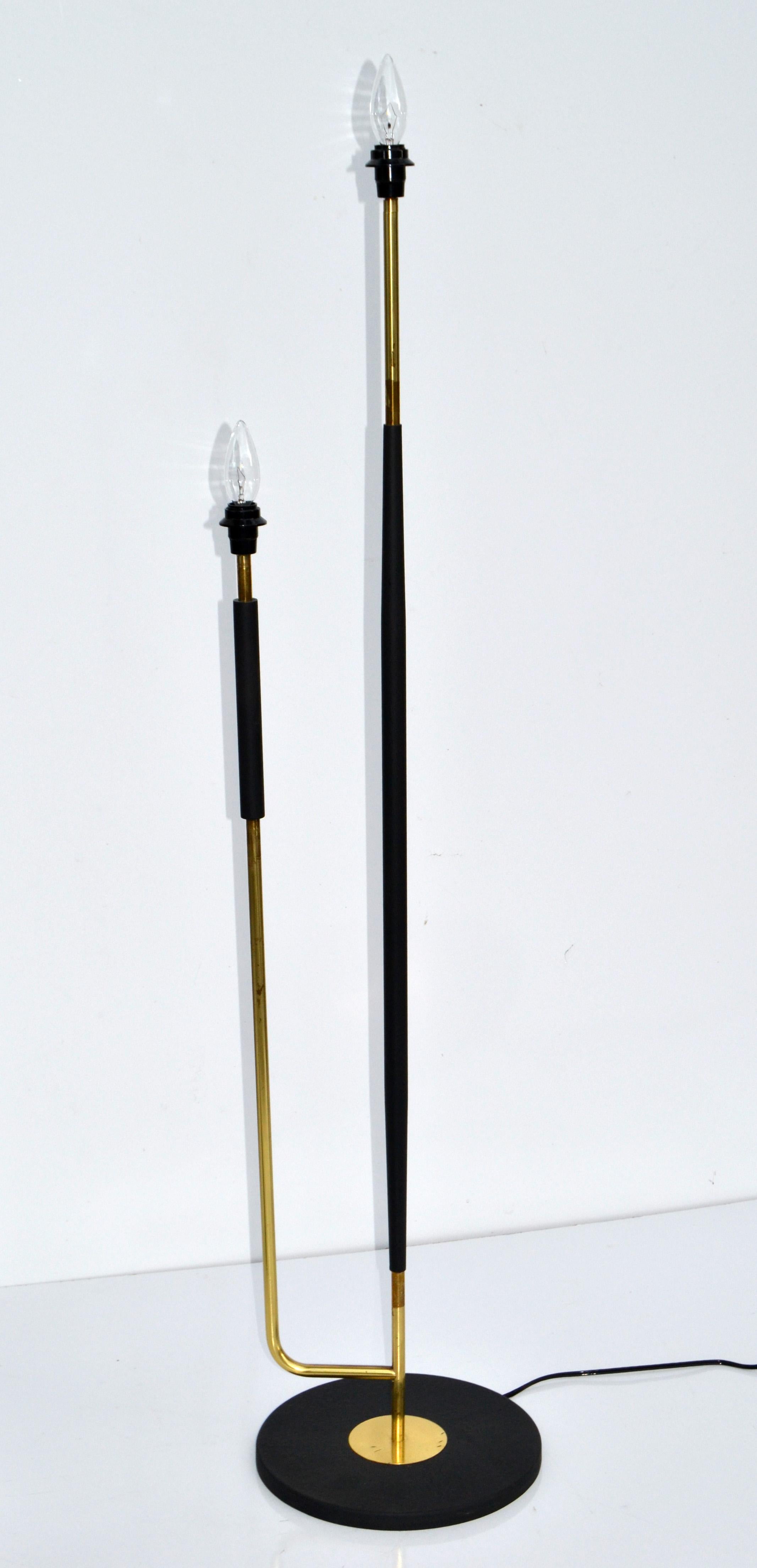 Mid-20th Century Maison Lunel French Floor Lamp For Sale