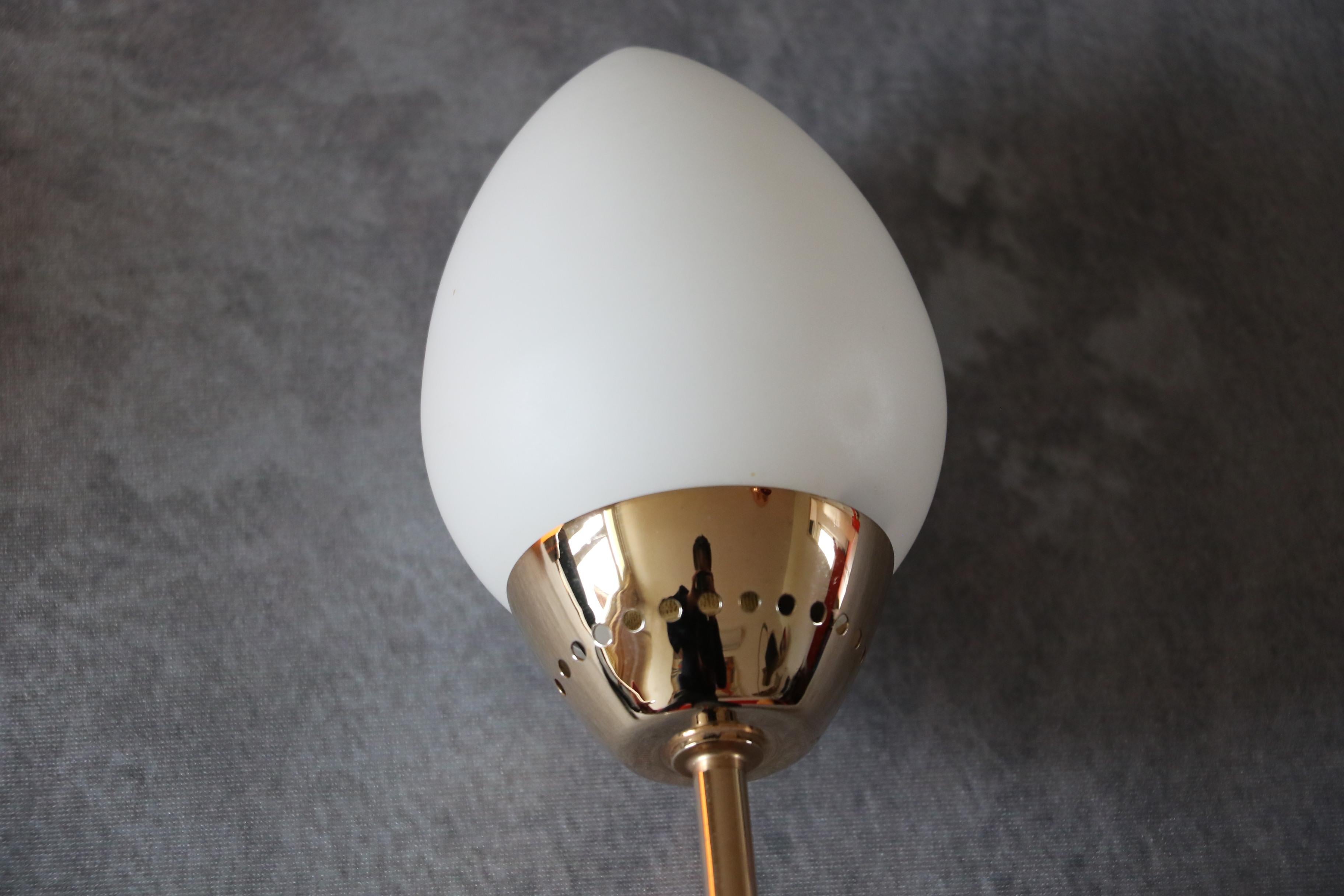 French Maison Lunel - Mid-Century Modern Double Wall lights - 1950s France era Arlus For Sale