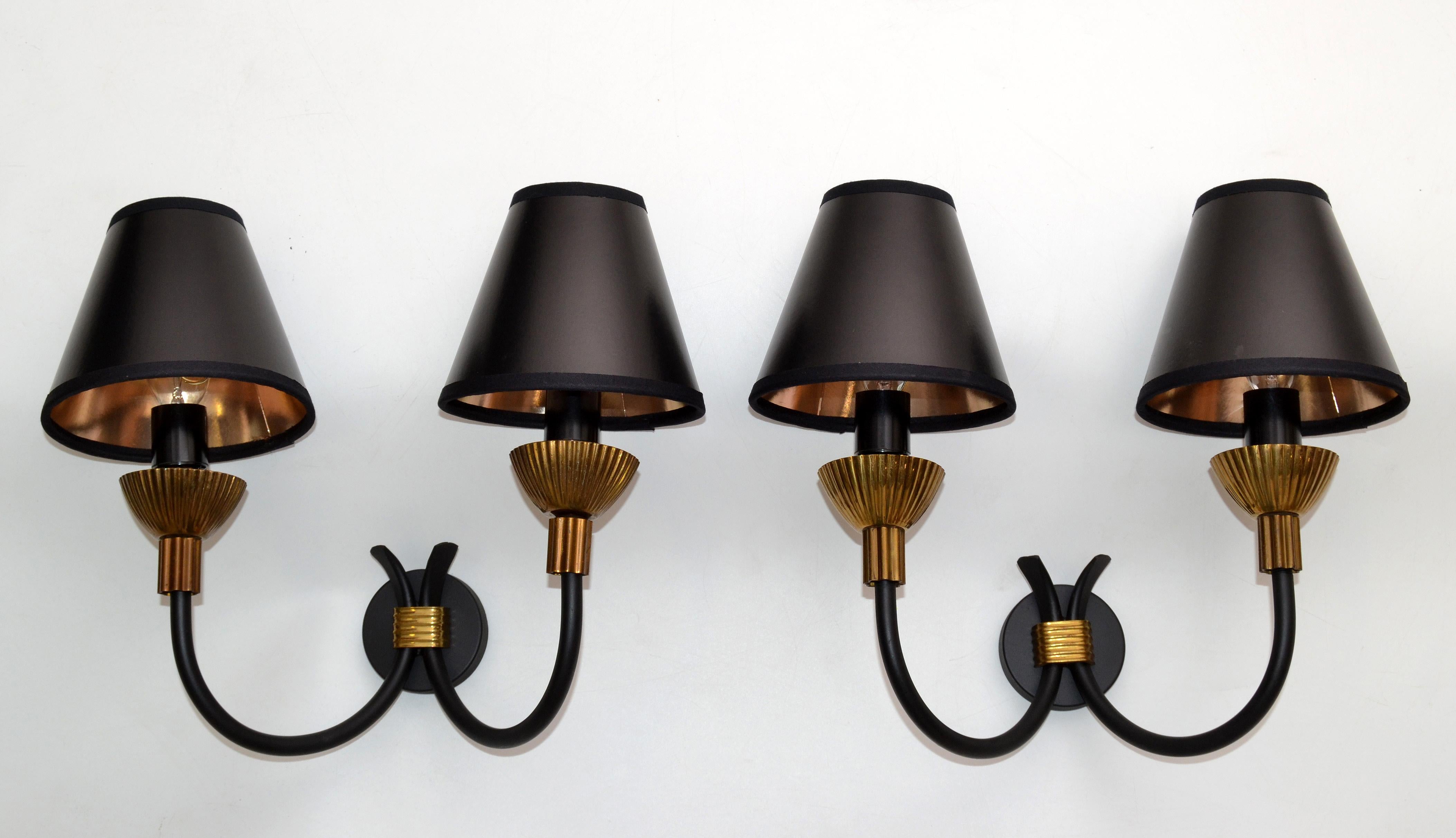 Maison Lunel Pair of Sconces Mid-Century Modern France, 2 pairs Available  8