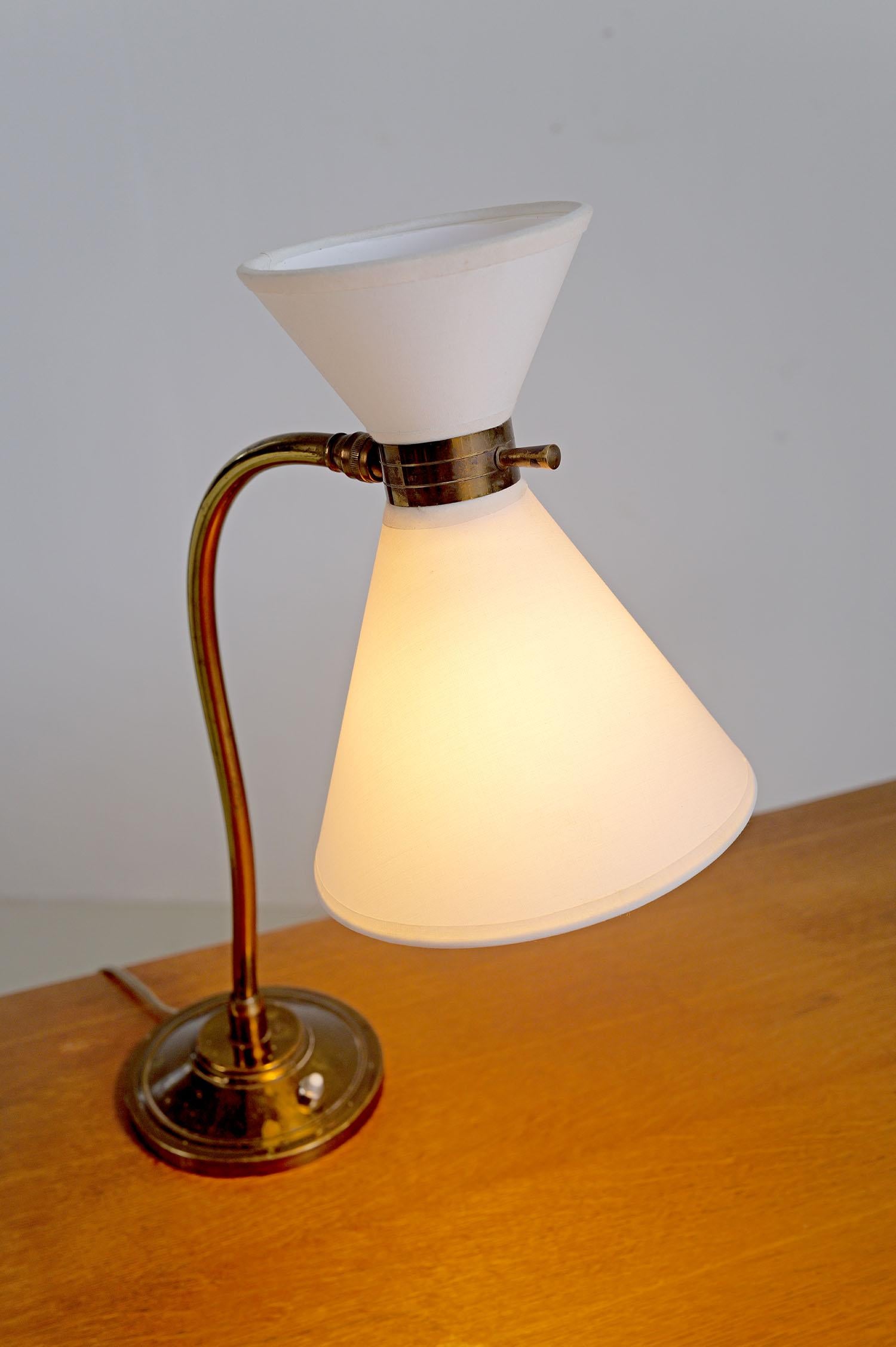 Français Maison Lunel, lampe de table, France 1950 en vente