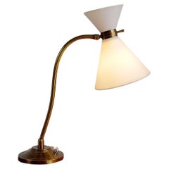 Maison Lunel, lampe de table, France 1950