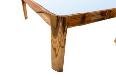 Maison Malabert, Coffee Table, Gilt Bronze, France