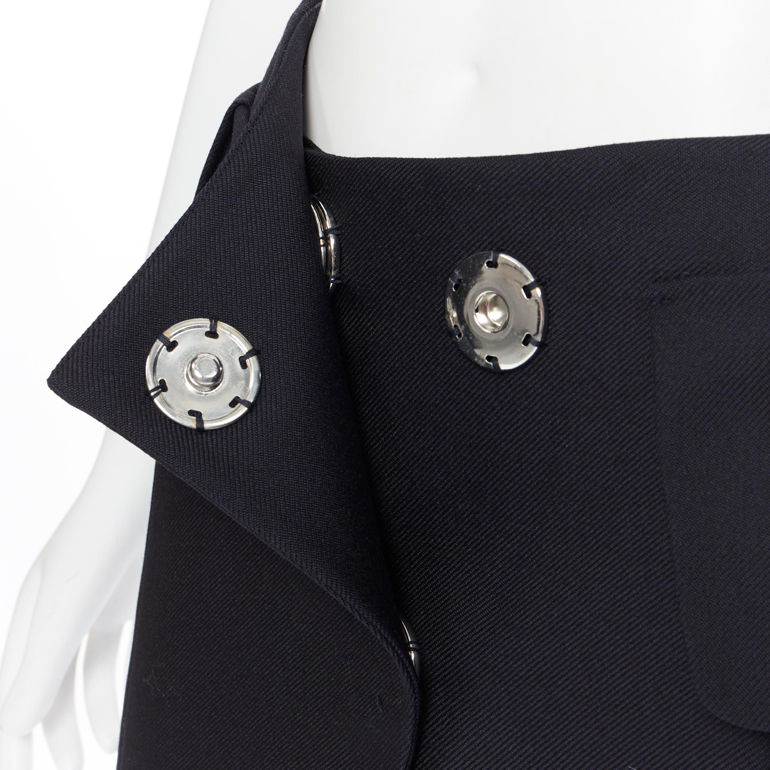 snap button skirt