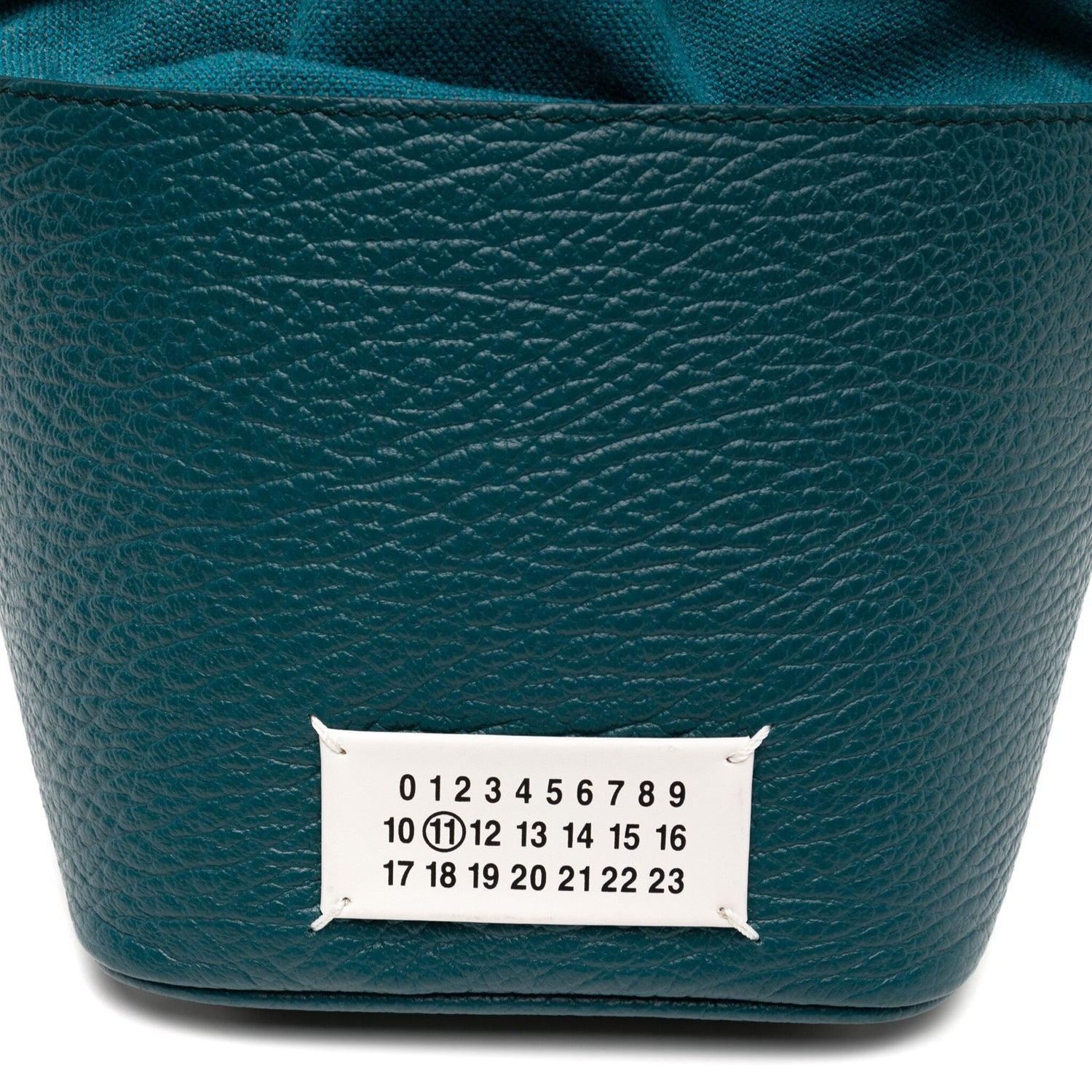 Blue Maison Margiela 5AC Small Bucket Bag For Sale