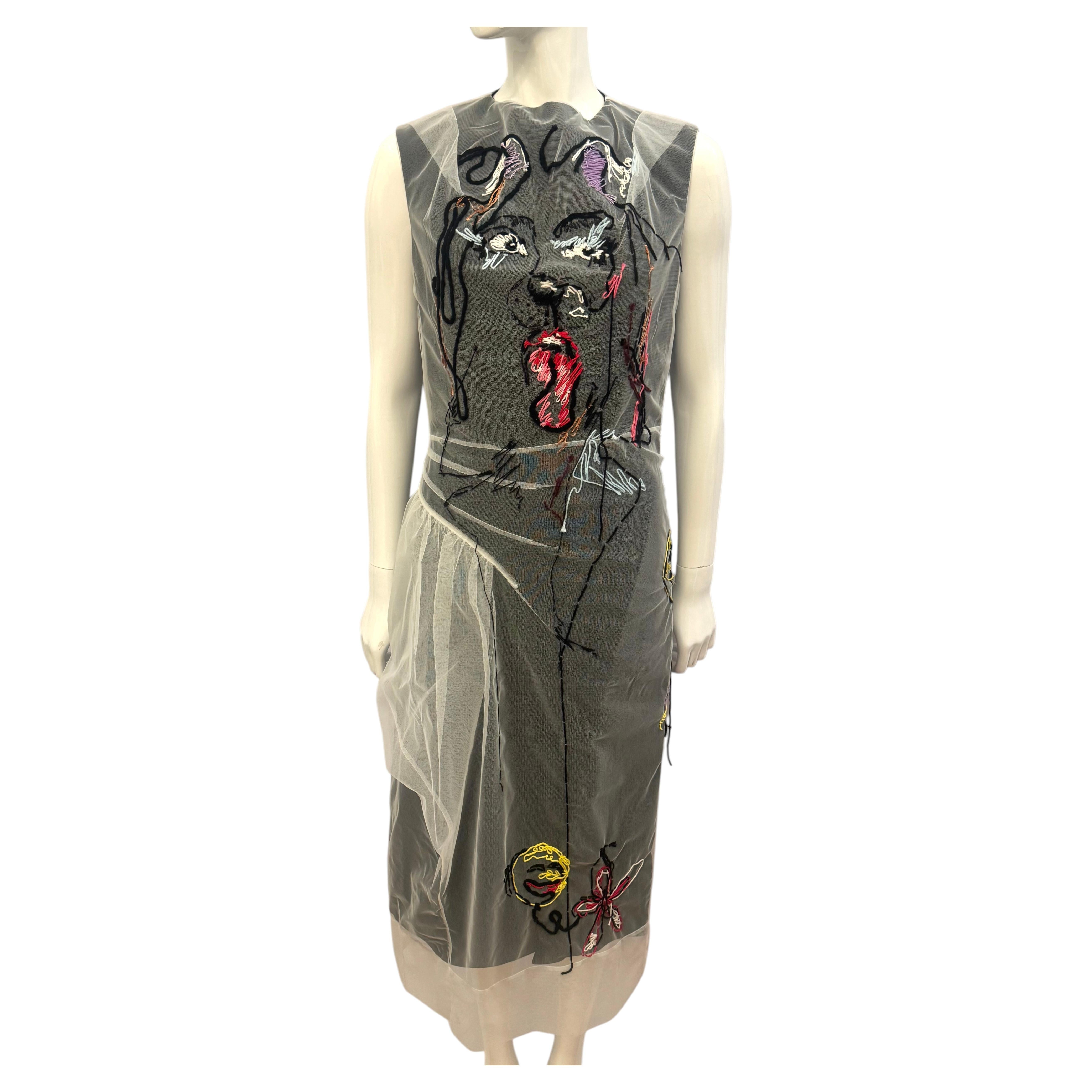 Maison Margiela Artisanal Haute Couture Primavera-Verano 2017: vestido de tul de John Galliano en venta