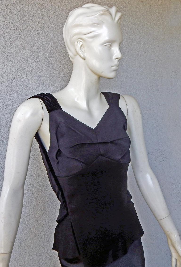 margiela bias cut suit