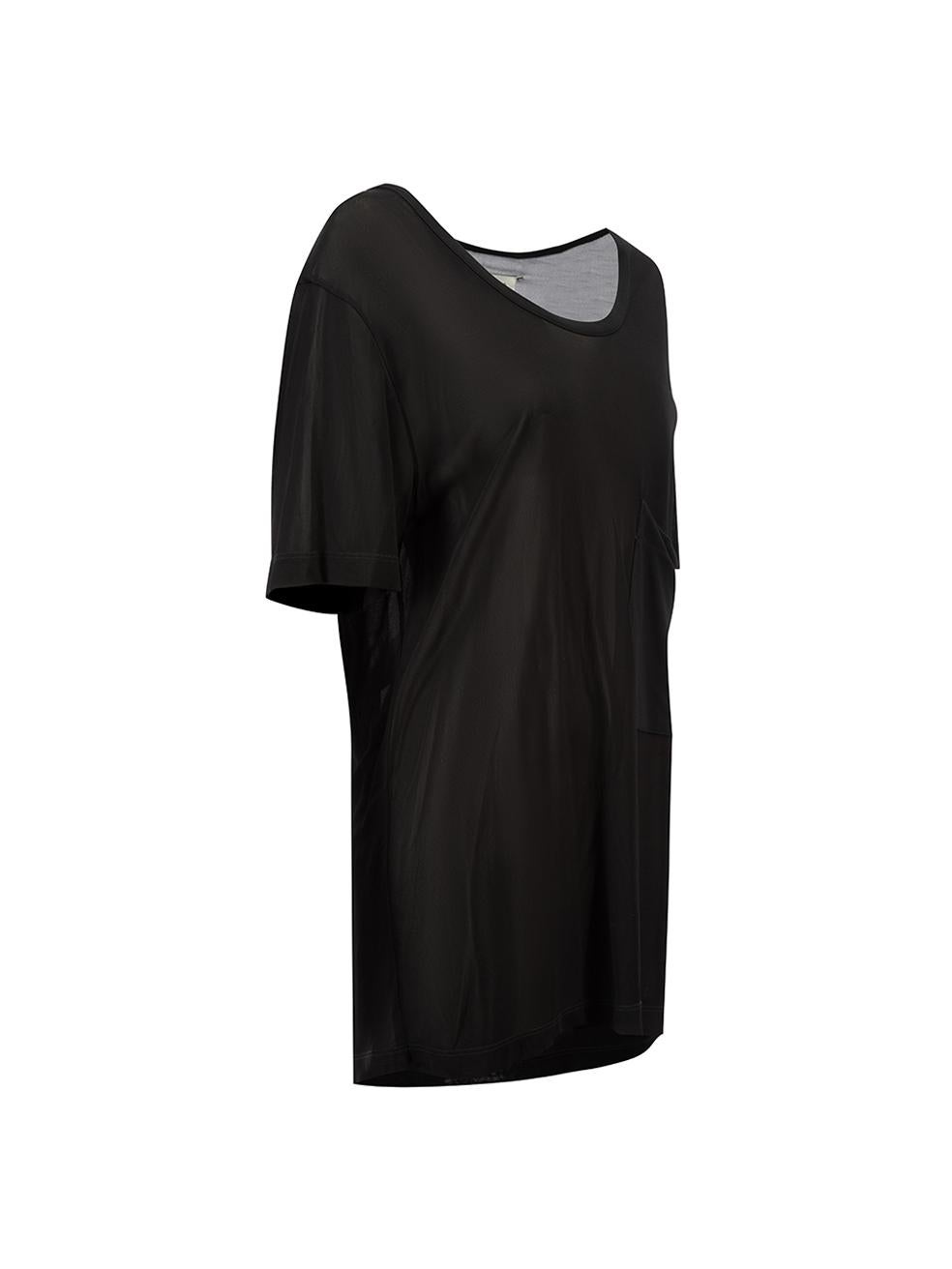 CONDITION is Very good. Minimal wear to top is evident. Minimal wear to the right-side of the neckline with a small hole to the mesh and light marks to the rear above the hem on this used Maison Margiela designer resale