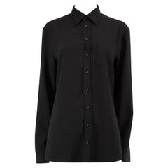 Maison Margiela - Chemise boutonnée avec bretelles noires, taille S
