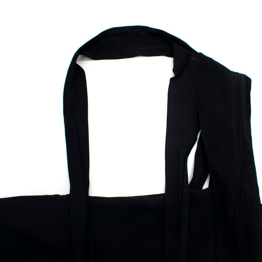 Women's Maison Margiela Black Strappy Dress - Size US 4