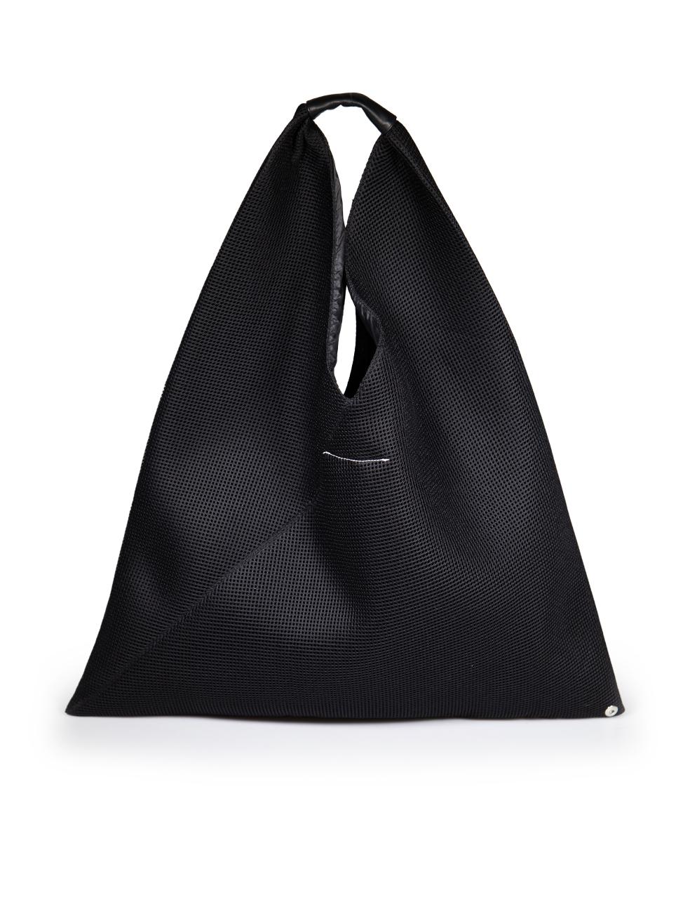 Maison Margiela Black Tote Bag In New Condition In London, GB