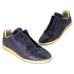 Blaue Future Low Top-Turnschuhe von Maison Margiela