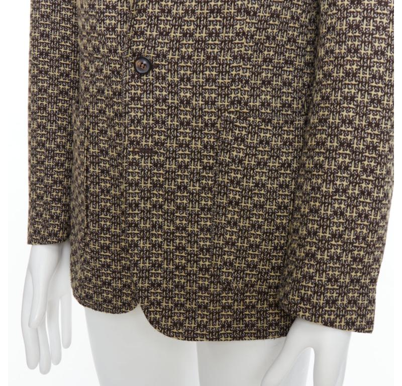 Maison MARGIELA giacca blazer a 3 tasche in tweed di lana marrone IT48 M.
Riferimento: PRWU/A00019
Marchio: Maison Margiela
Materiale: Lana, misto
Colore: Khaki, Marrone
Modello: Pied de poule
Chiusura: bottone
Fodera: Tessuto marrone
Dettagli
