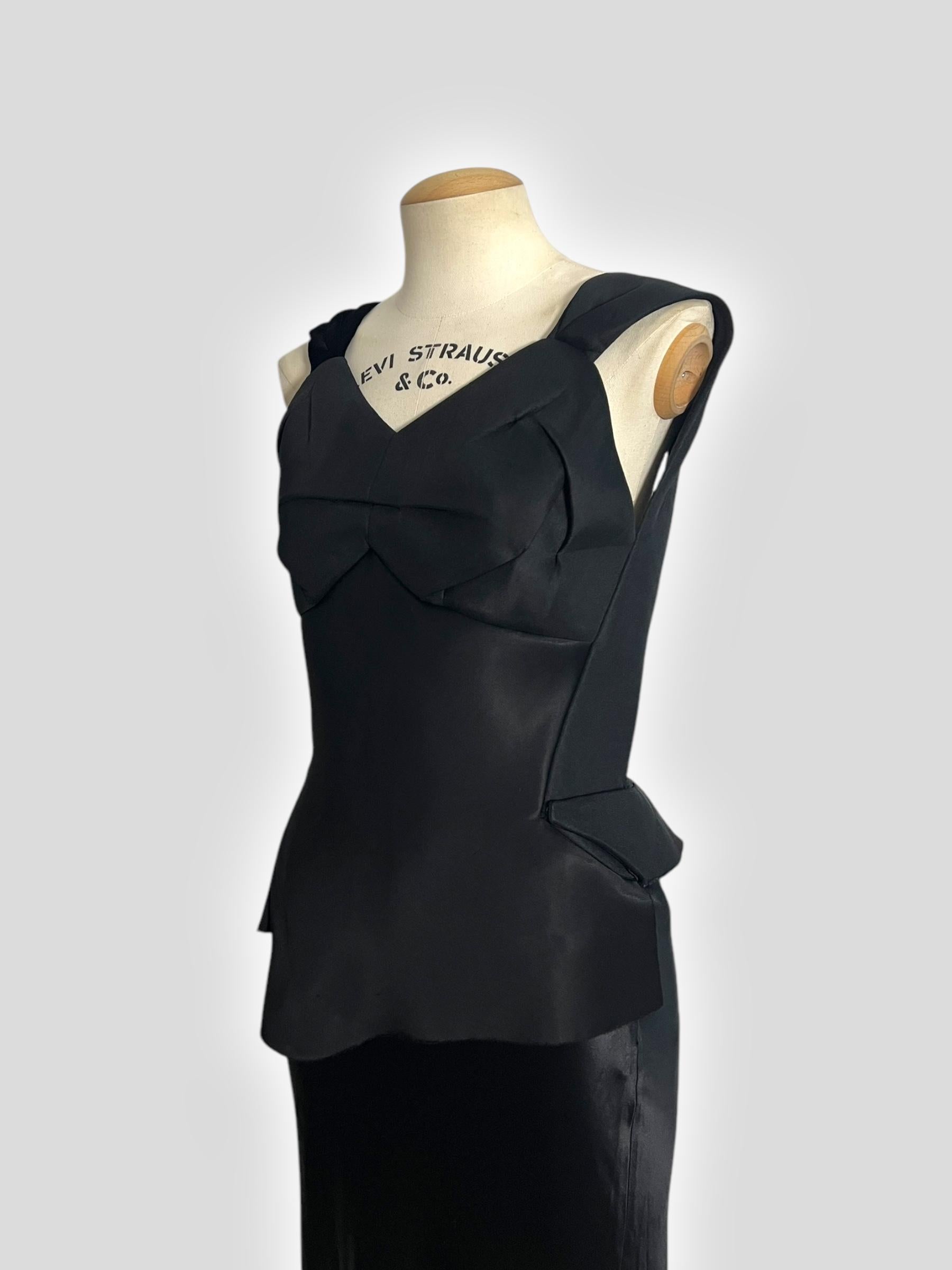 Maison Margiela by John Galliano Bata Bies Orquídea Negra (2015) Negro